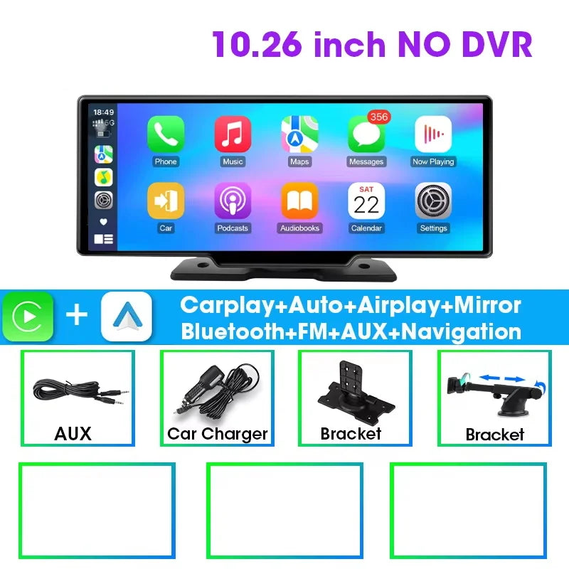 Carplay Screen for Apple Or Android
