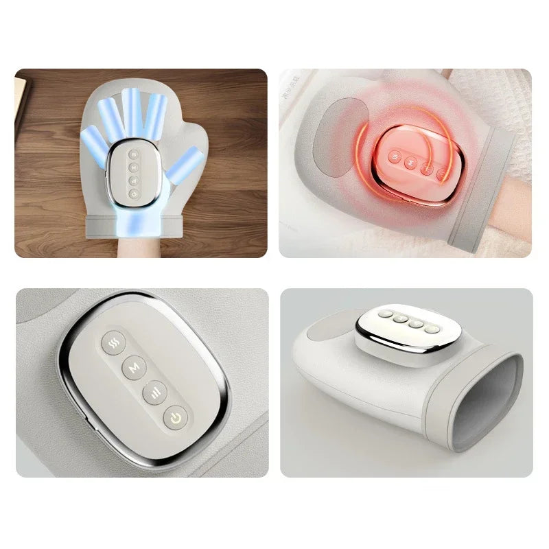 Hand Massager with Heat Compression