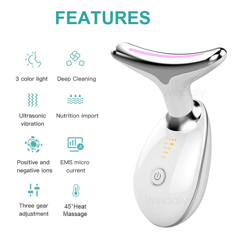Neck Face Beauty Device [Reduce Double Chin Anti Wrinkle]