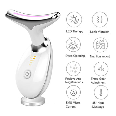 Neck Face Beauty Device [Reduce Double Chin Anti Wrinkle]