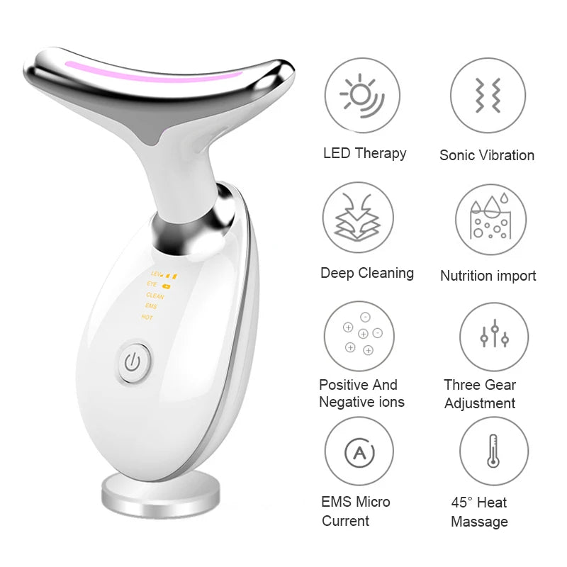 Neck Face Beauty Device [Reduce Double Chin Anti Wrinkle]