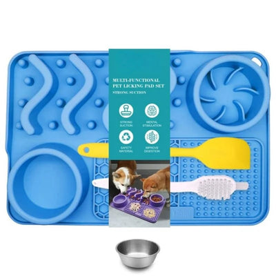 Slow Feeder Mat for Pets - Non-Toxic Silicone