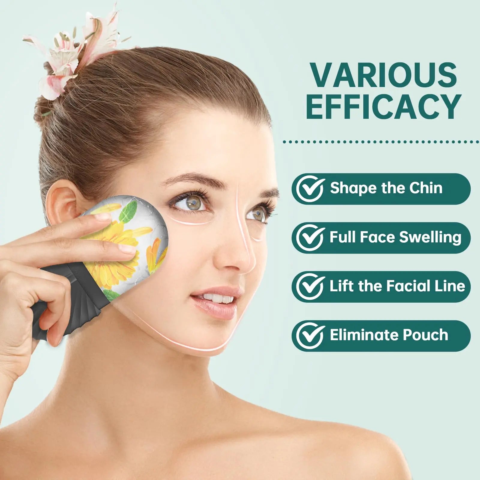 Facial Roller Tool Set Face Massage
