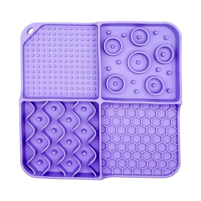 Slow Feeder Mat for Pets - Non-Toxic Silicone