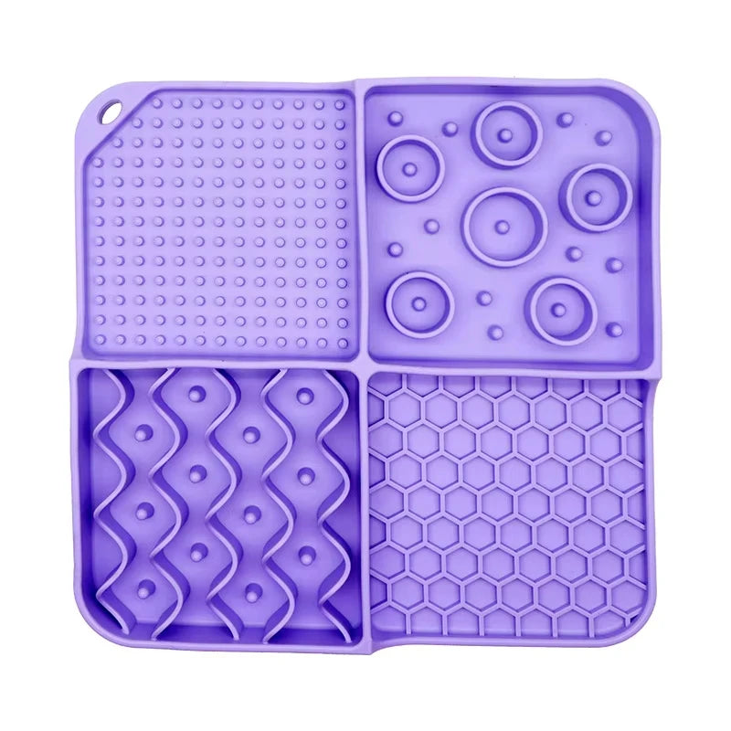 Slow Feeder Mat for Pets - Non-Toxic Silicone