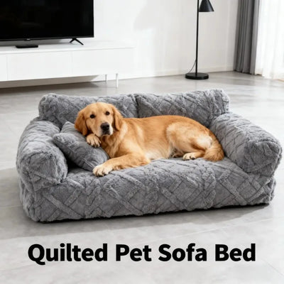 Warm Plush Pet Sofa Bed