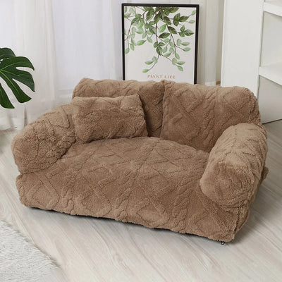 Warm Plush Pet Sofa Bed