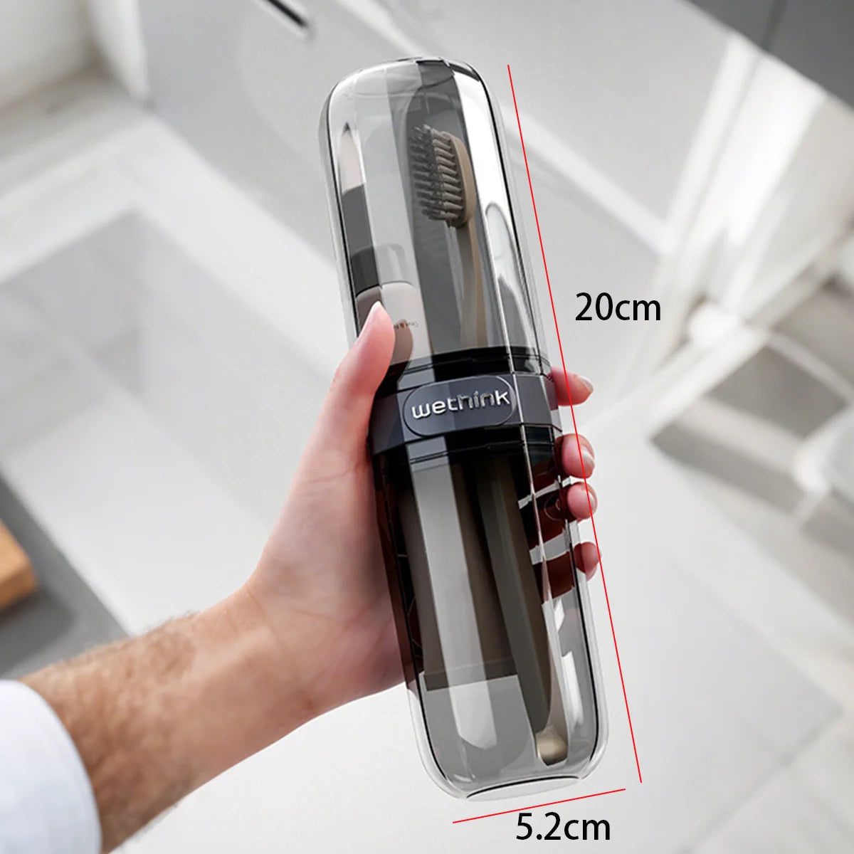 Portable Toothpaste Toothbrush Protect Holder For Travel