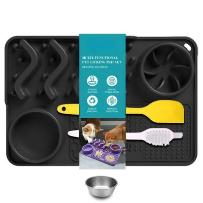 Slow Feeder Mat for Pets - Non-Toxic Silicone