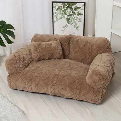 Warm Plush Pet Sofa Bed